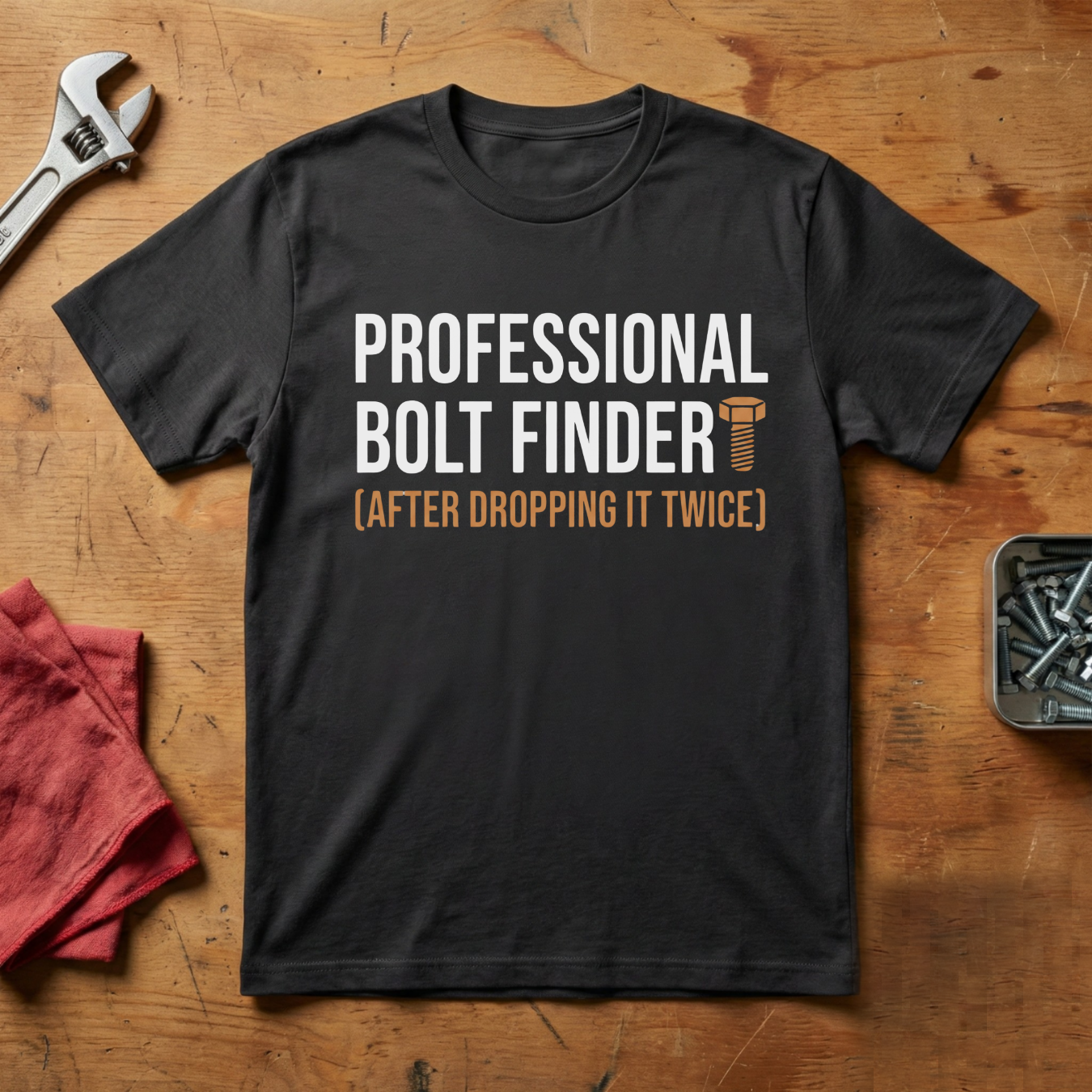 Professionel Bolt Finder- T-shirt