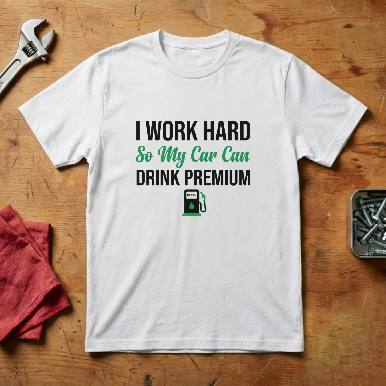 My Car Can Drink Premium - T-shirt