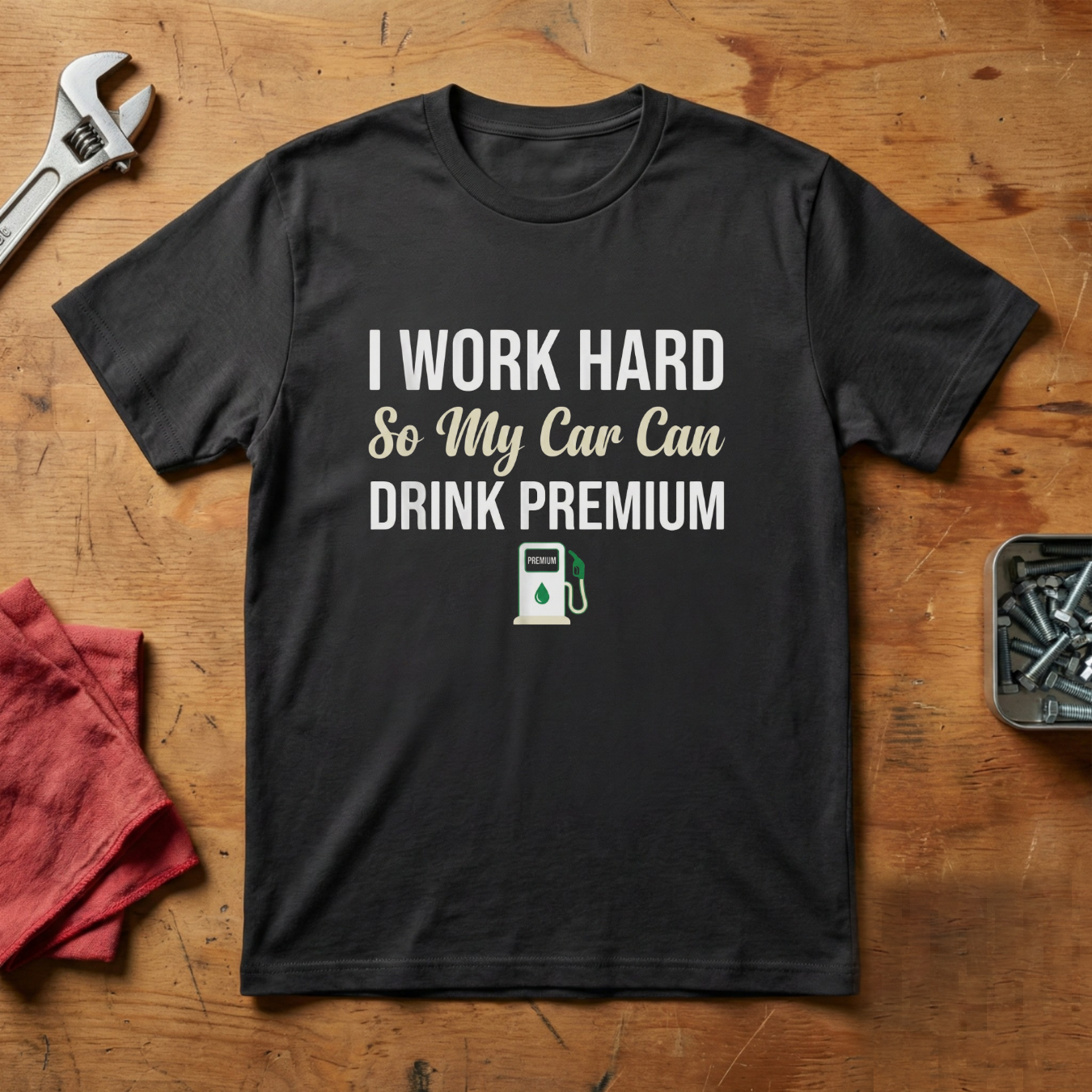 My Car Can Drink Premium - T-shirt