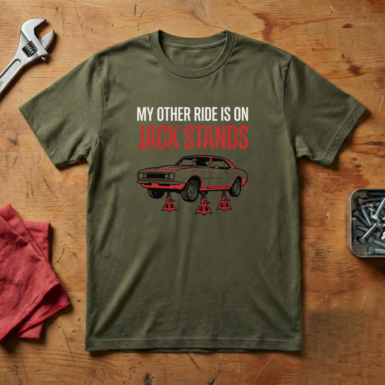 My Other Ride Is On Jackstands - T-shirt