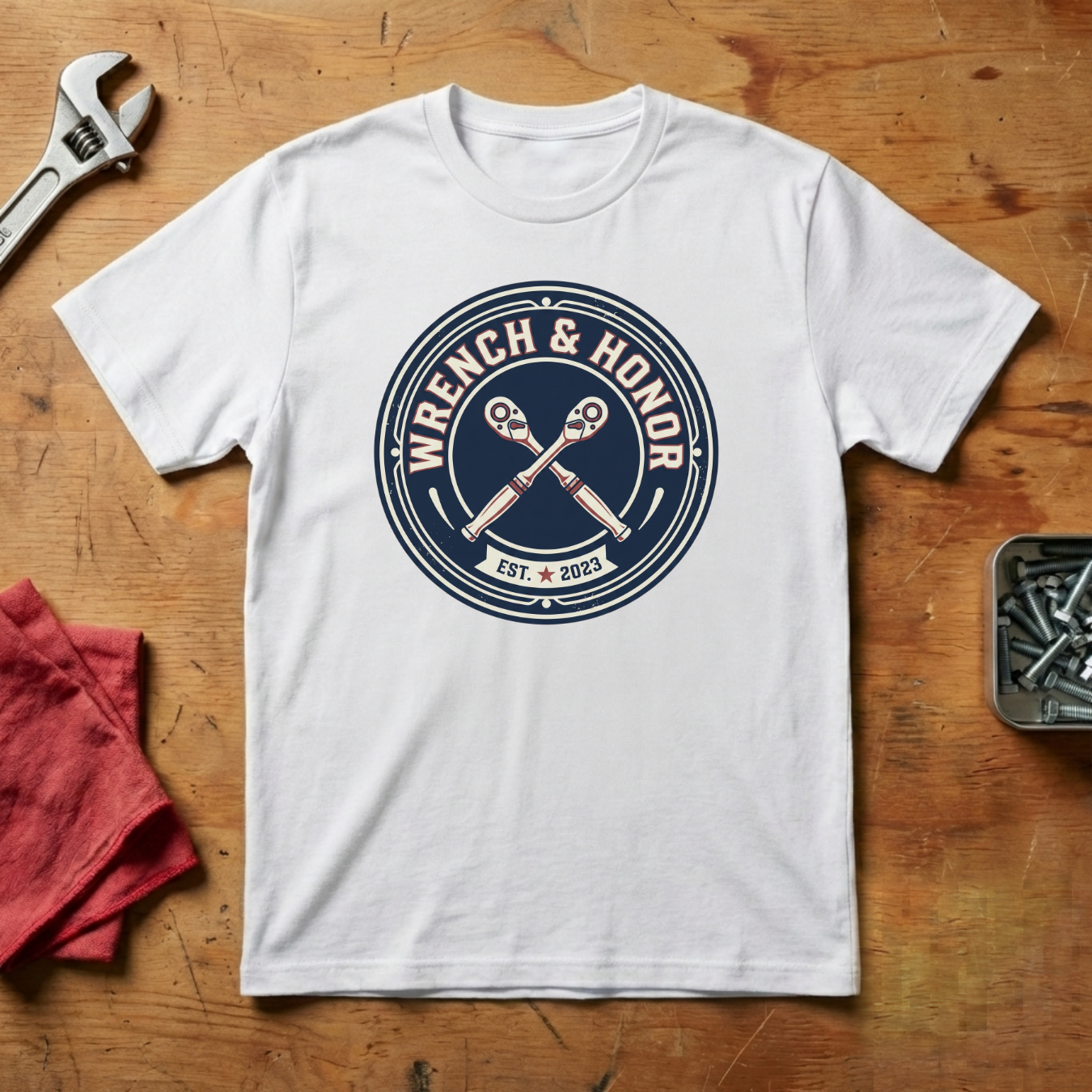 Wrench and Honor - T-shirt
