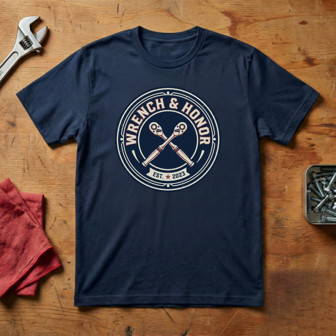 Wrench and Honor - T-shirt