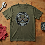 Forged in The Garage- T-shirt