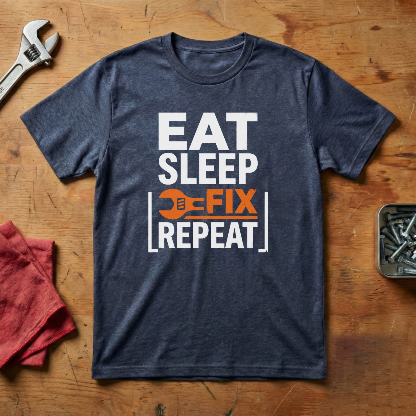 Eat, Sleep, Fix, Repeat - T-shirt