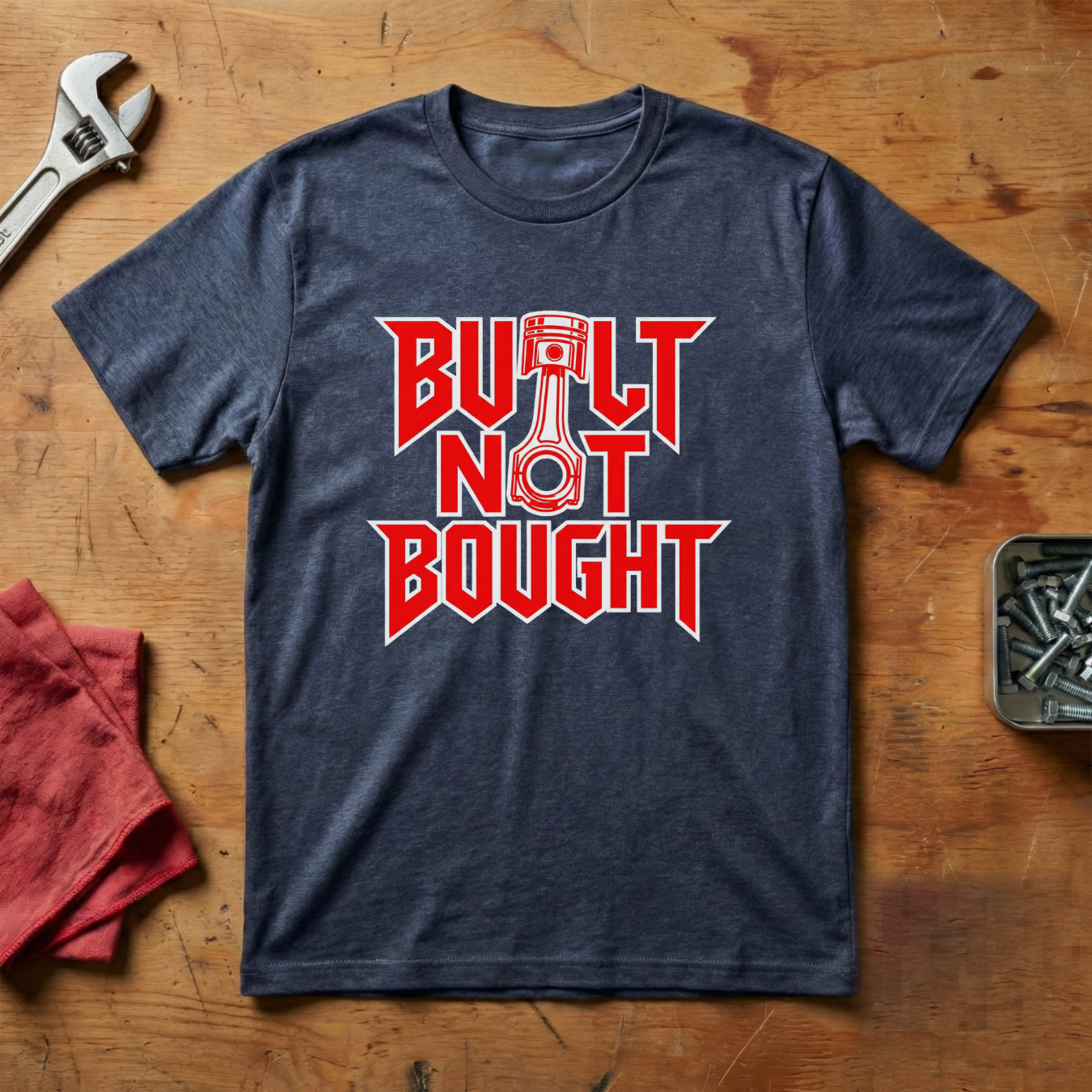 Built Not Bought- T-shirt