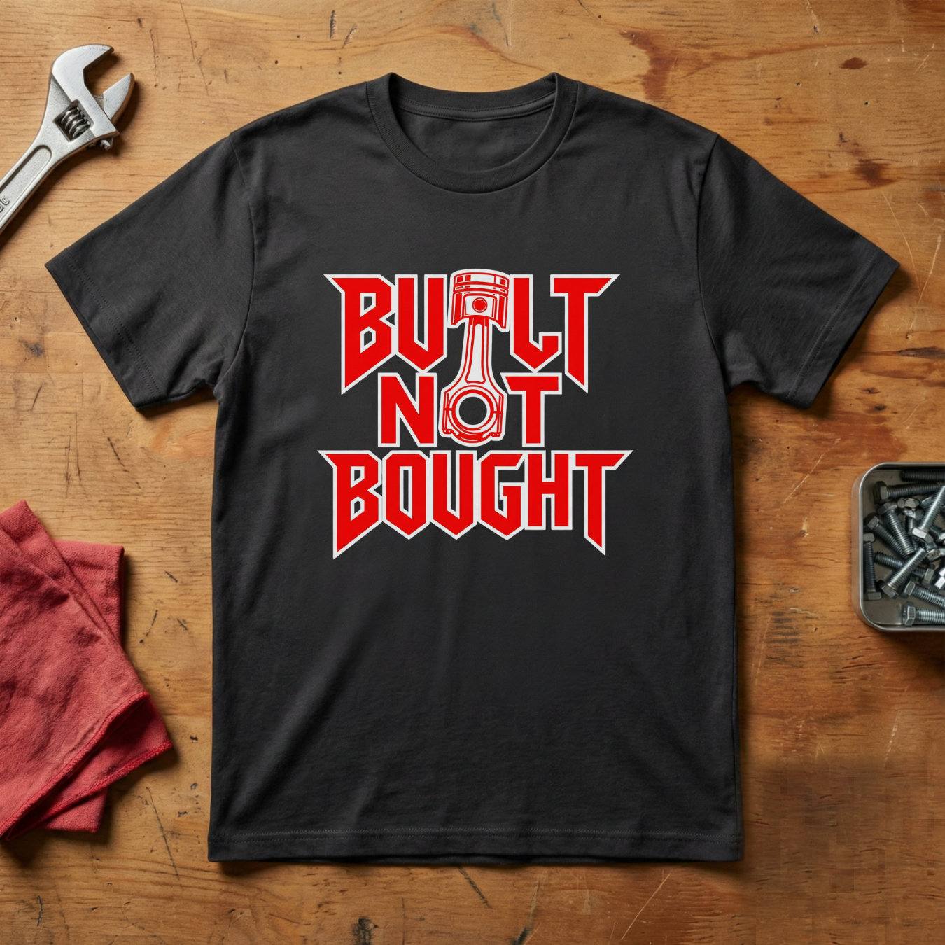 Built Not Bought- T-shirt