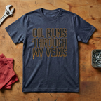 Oil Runs Through My Veins - T-shirt