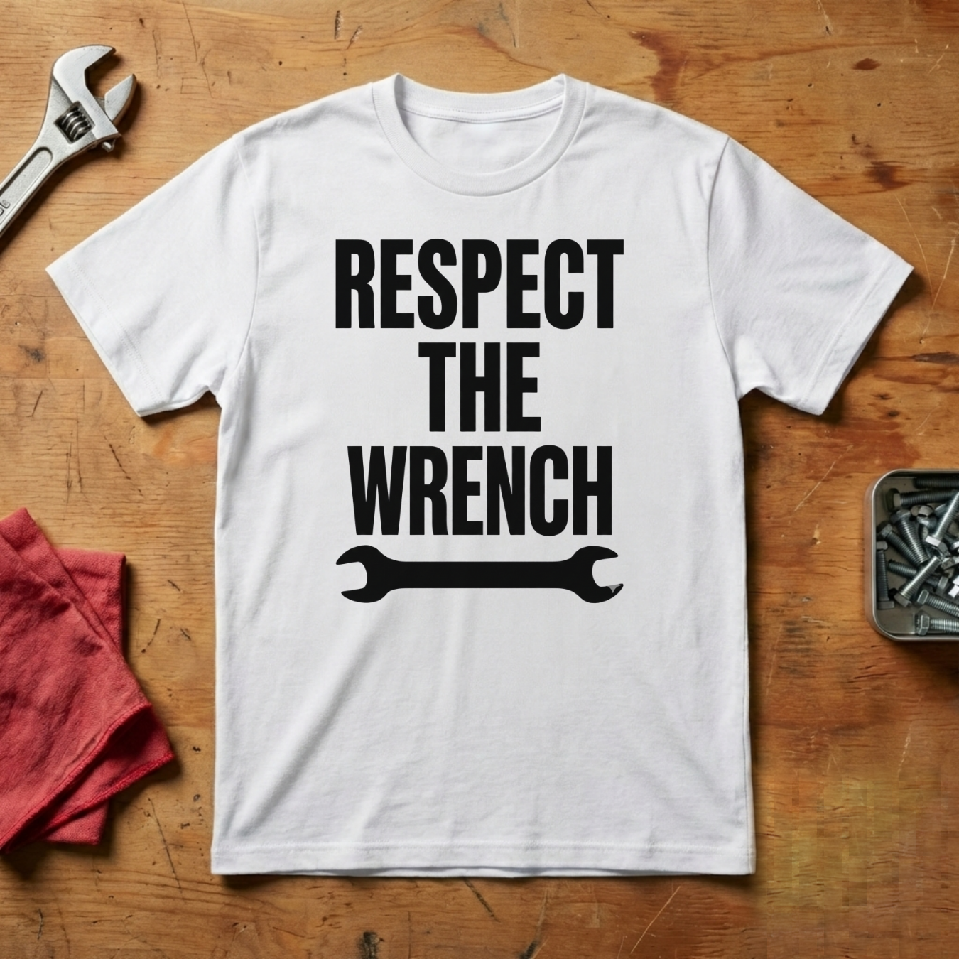 Respect The Wrench - T-shirt