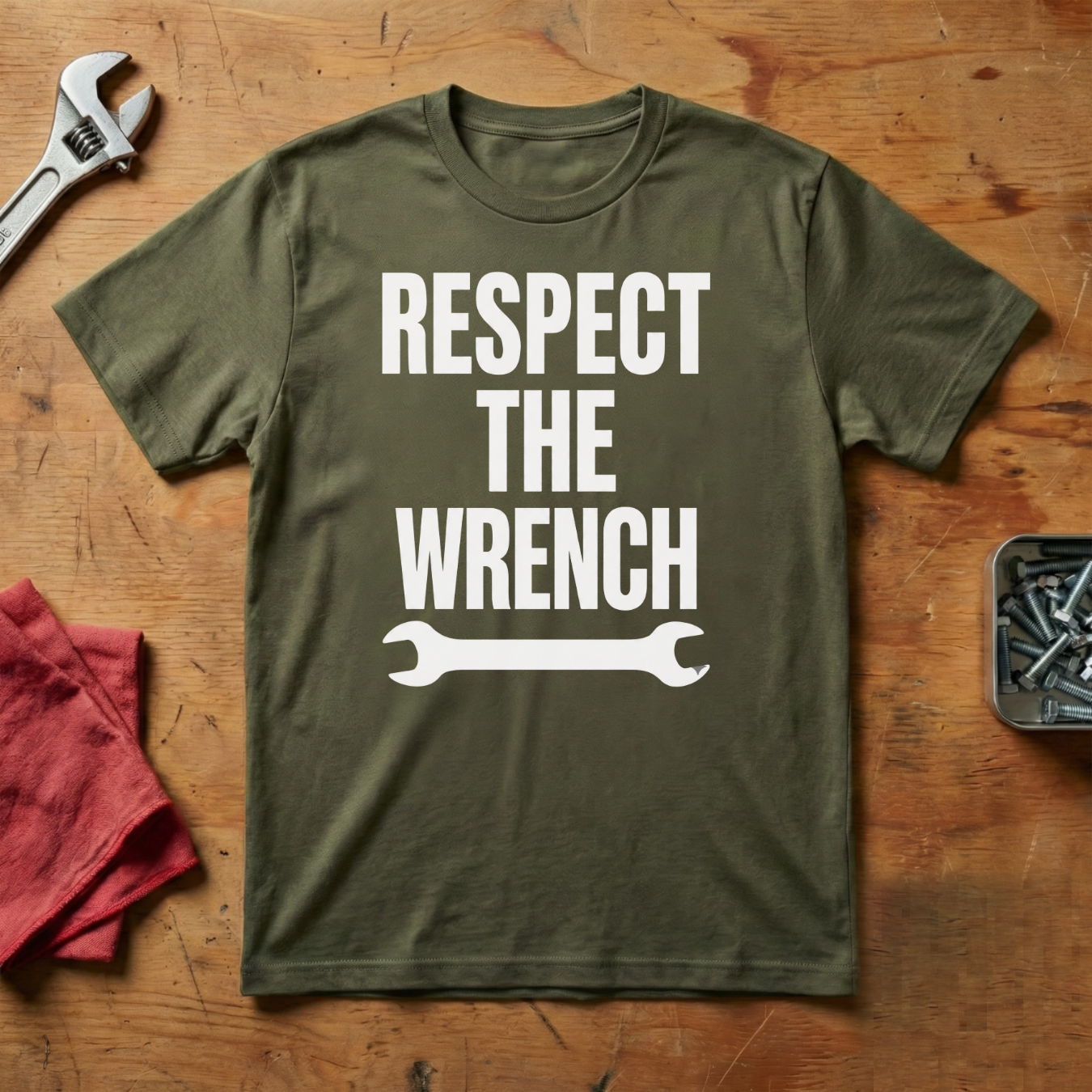 Respect The Wrench - T-shirt