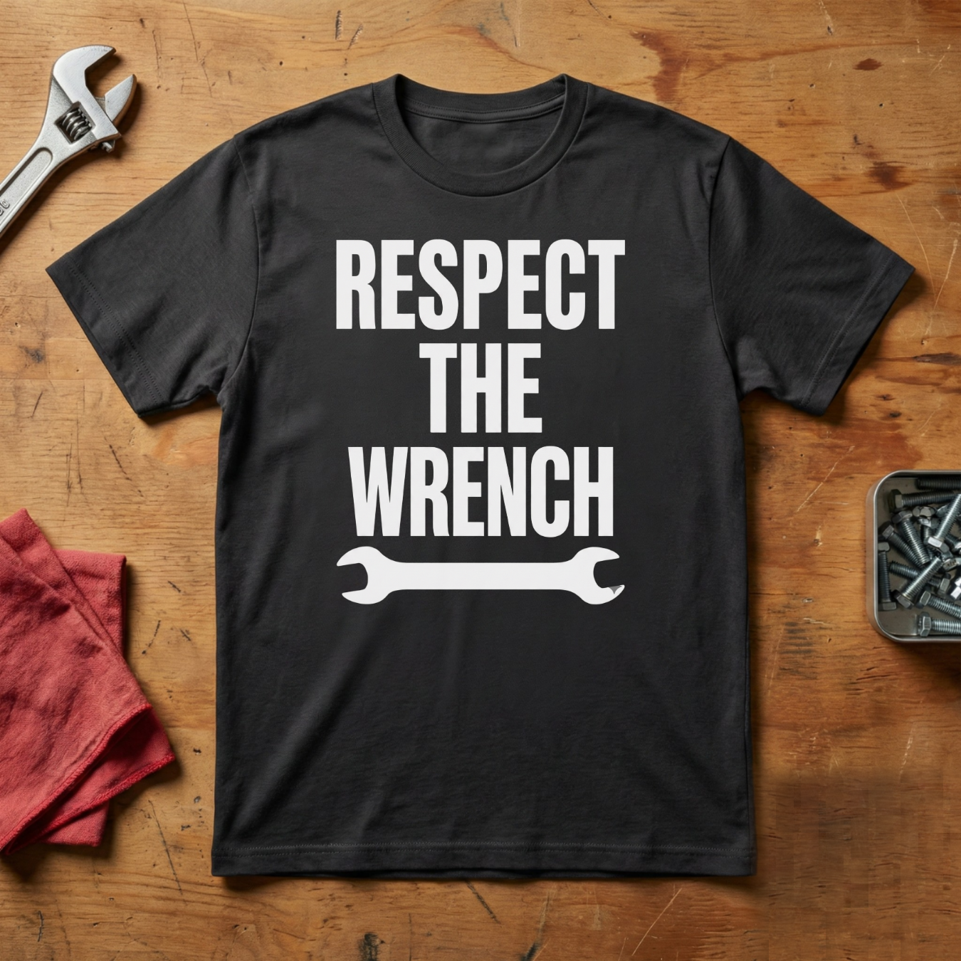 Respect The Wrench - T-shirt