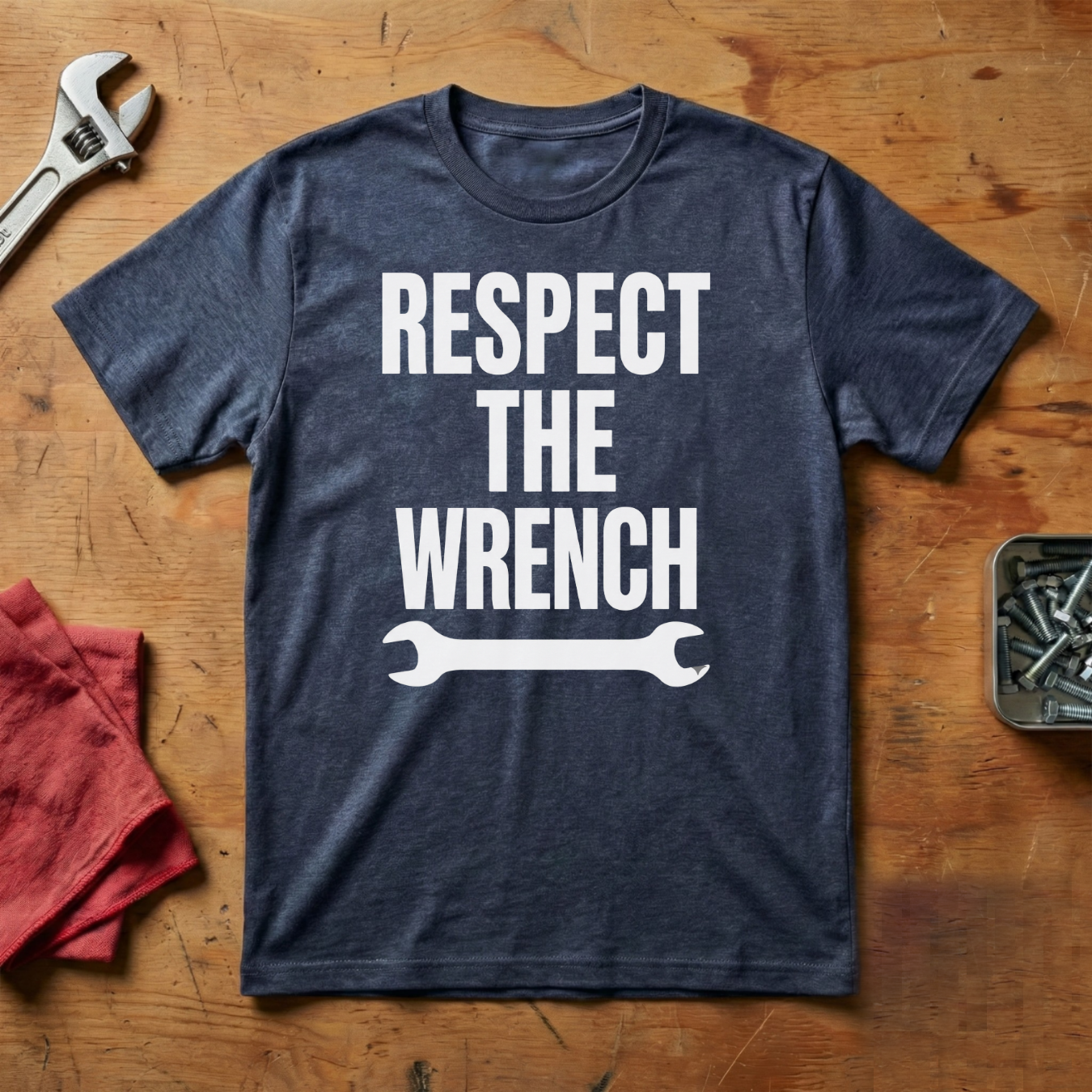 Respect The Wrench - T-shirt