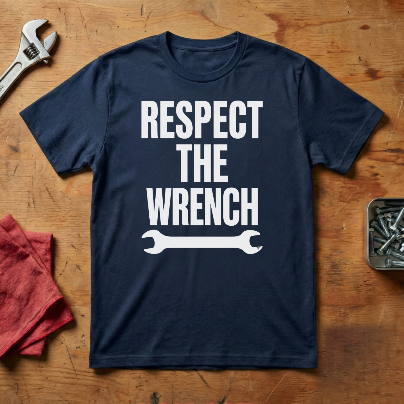 Respect The Wrench - T-shirt