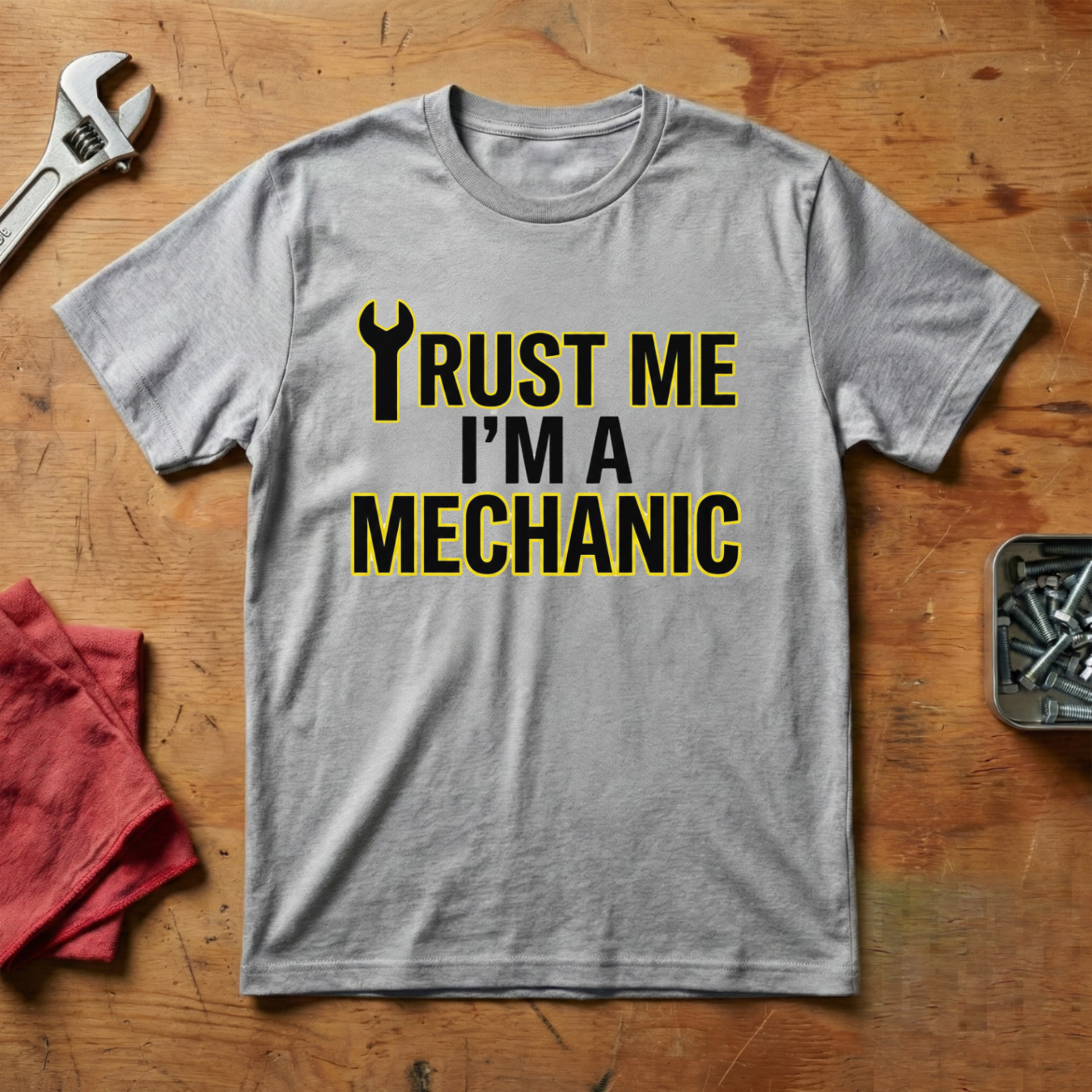 Trust Me I'm a Mechanic- T-shirt