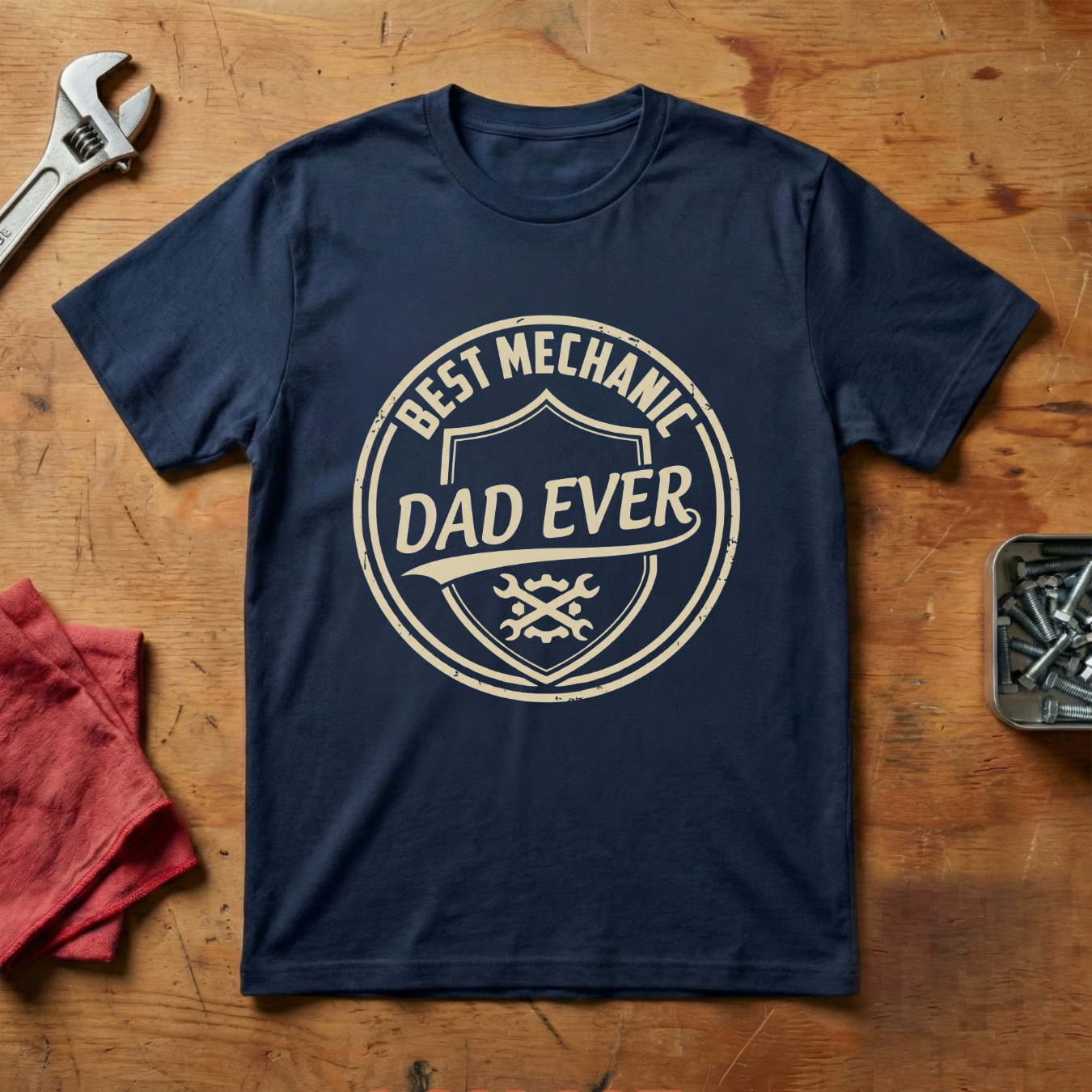 Best Mechanic Dad Ever - T-shirt
