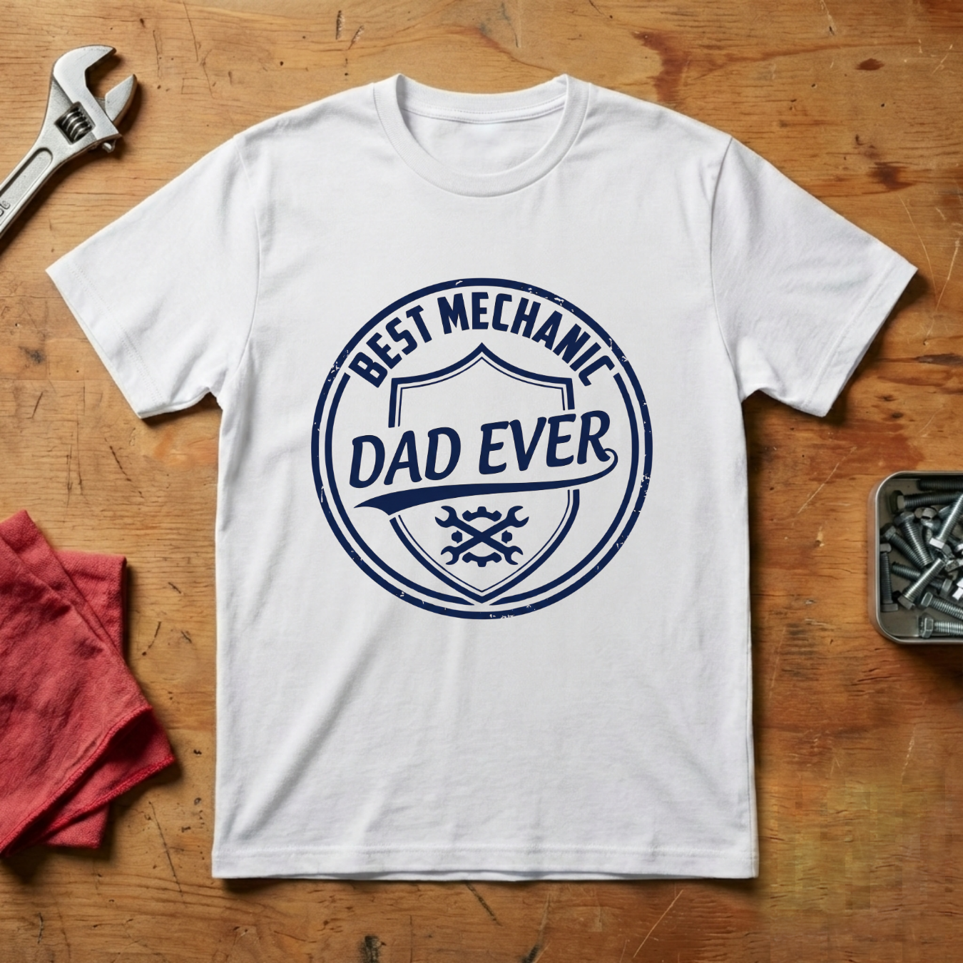 Best Mechanic Dad Ever - T-shirt