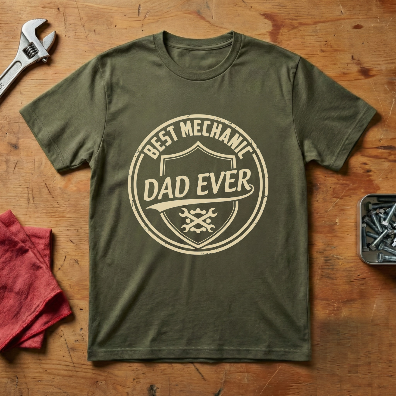 Best Mechanic Dad Ever - T-shirt