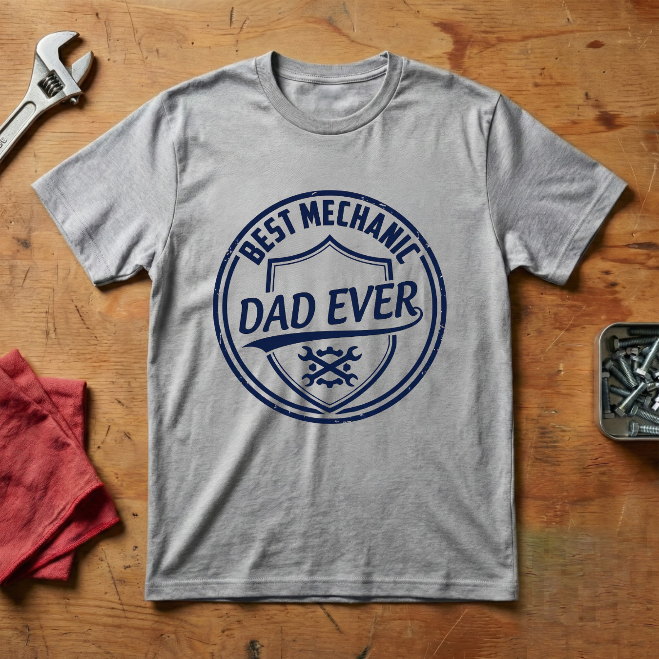 Best Mechanic Dad Ever - T-shirt