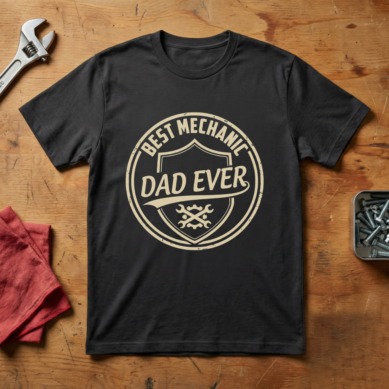 Best Mechanic Dad Ever - T-shirt