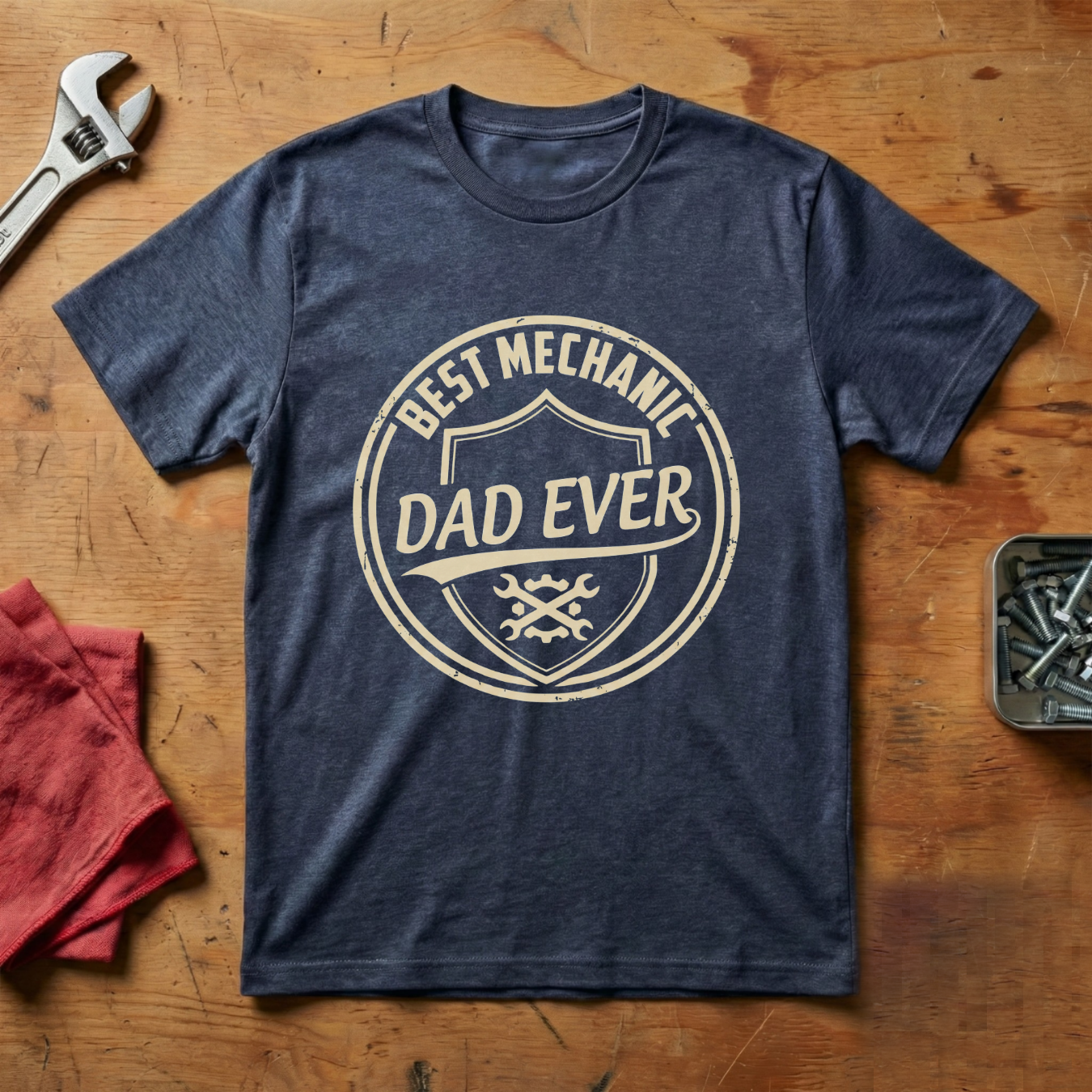 Best Mechanic Dad Ever - T-shirt