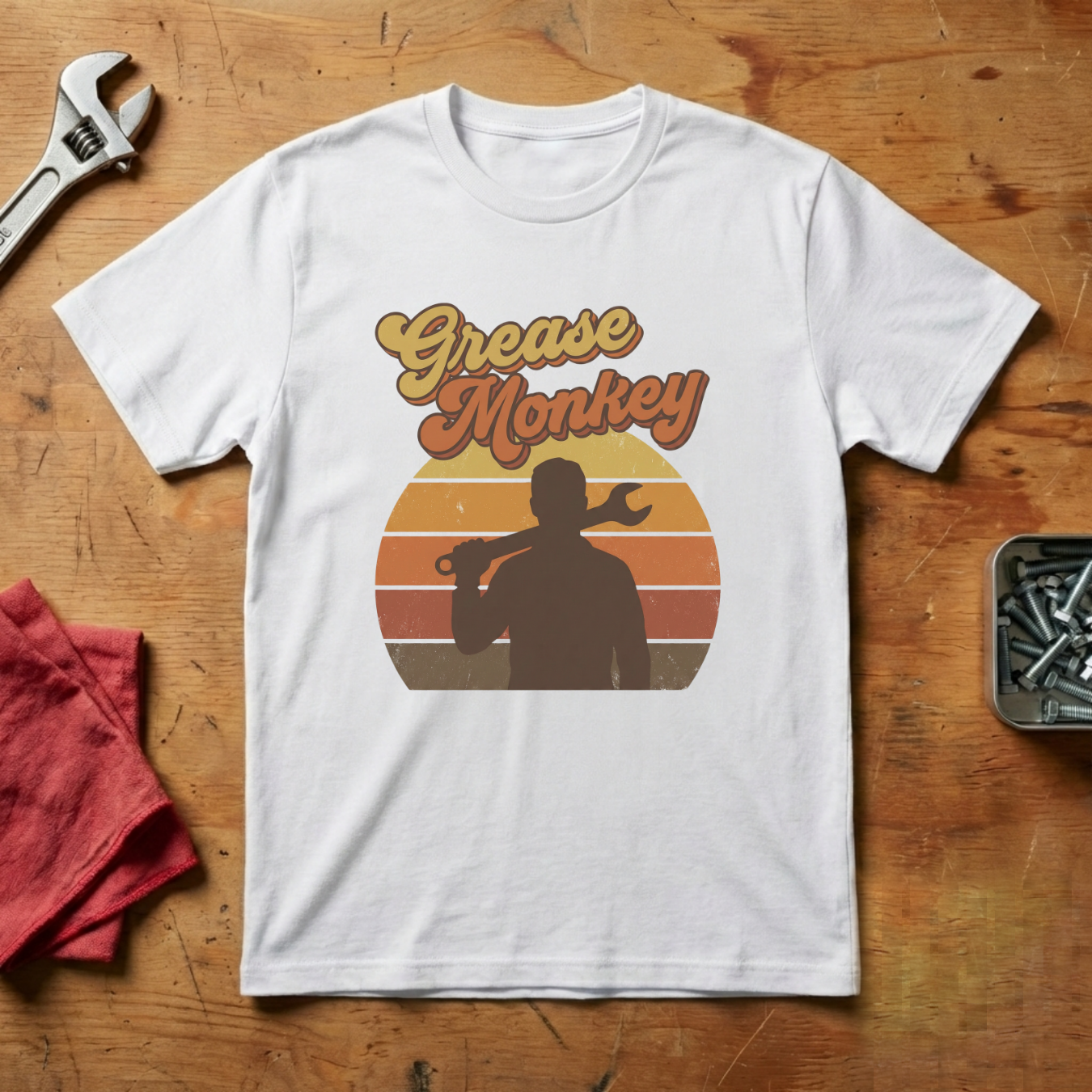 Grease Monkey- T-shirt