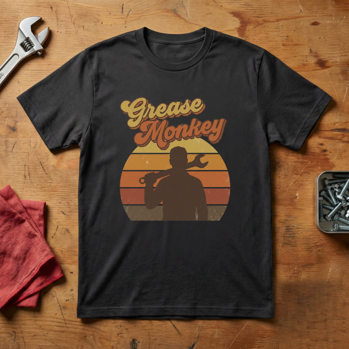 Grease Monkey- T-shirt
