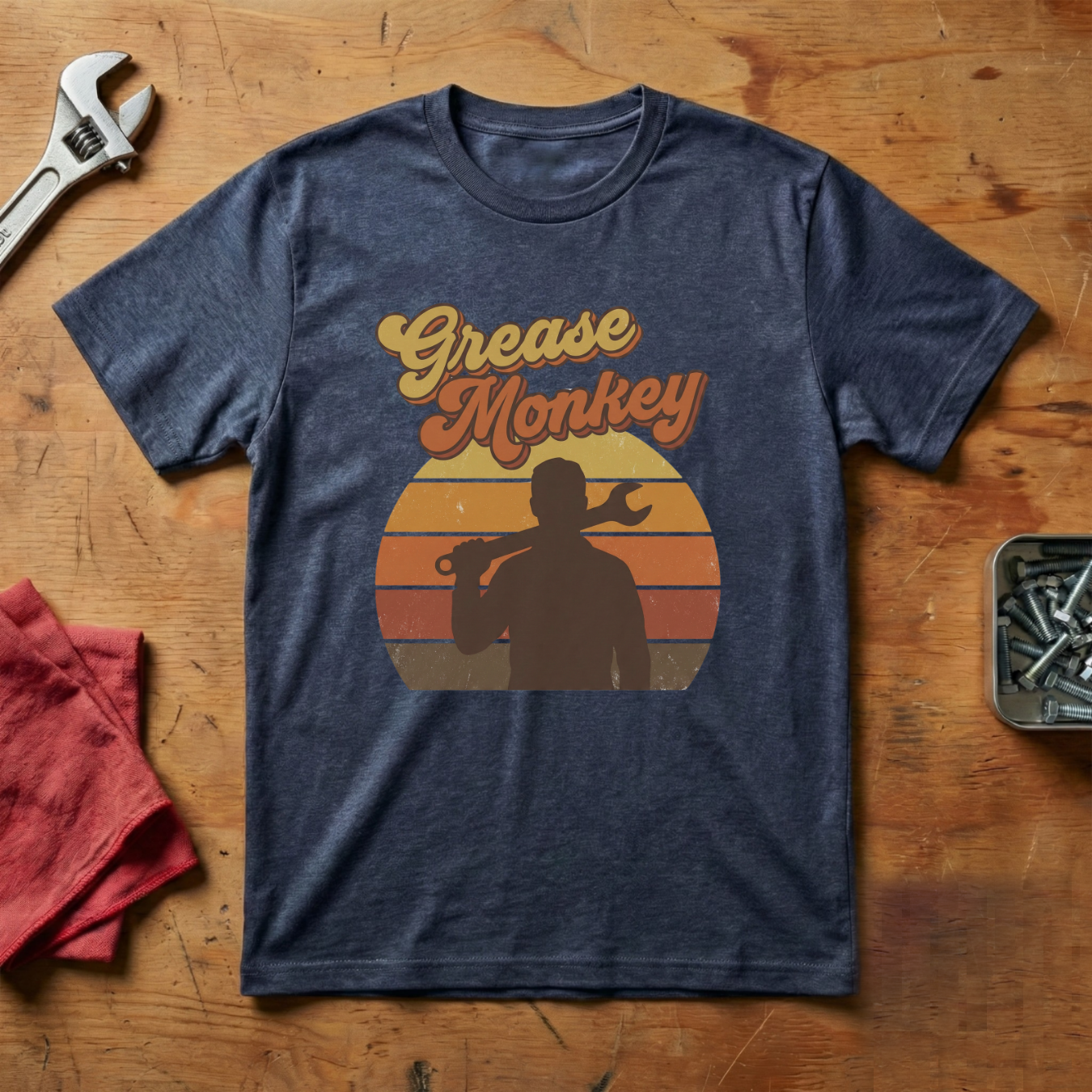 Grease Monkey- T-shirt