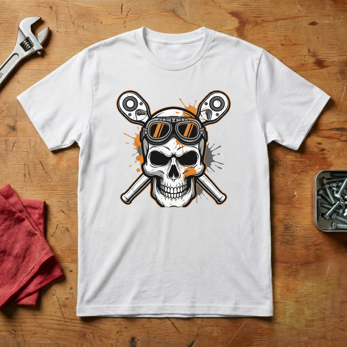 Skull Ratchet Head - T-shirt