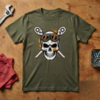 Skull Ratchet Head - T-shirt