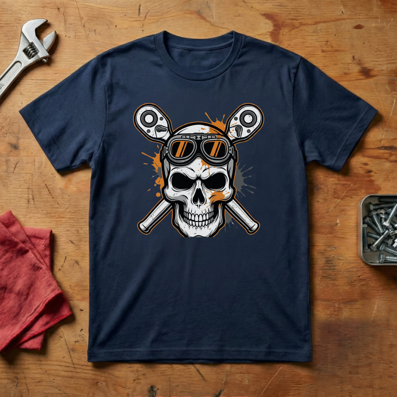Skull Ratchet Head - T-shirt