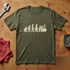 Monkey to Mechanic - T-shirt