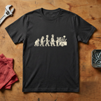 Monkey to Mechanic - T-shirt