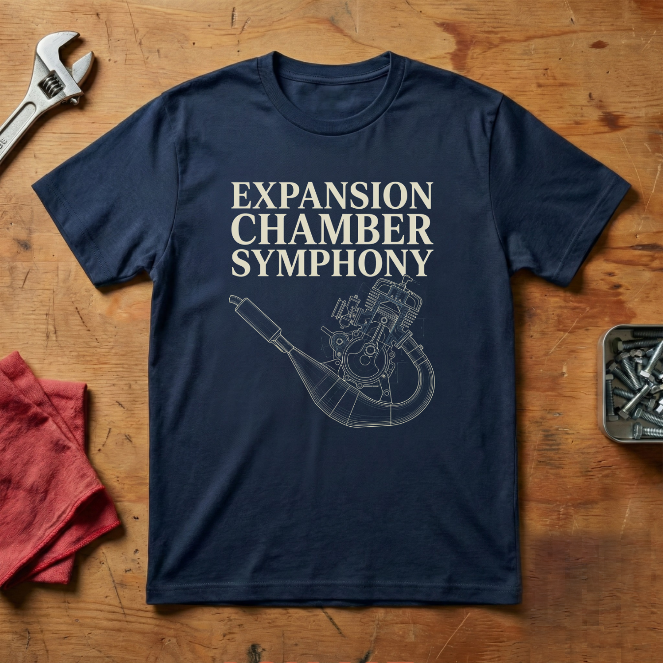 Expansion Chamber Symphony  - T-shirt