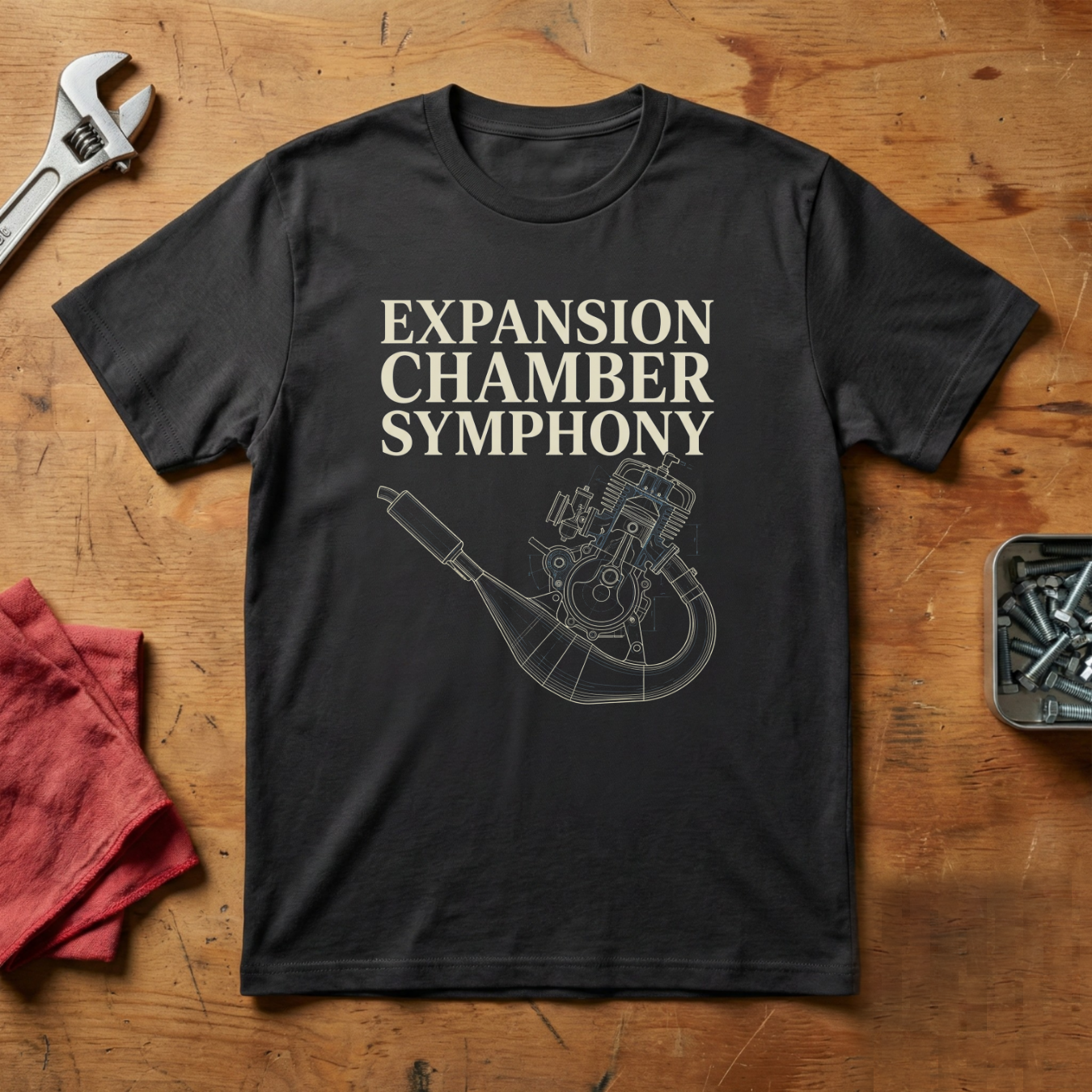 Expansion Chamber Symphony  - T-shirt