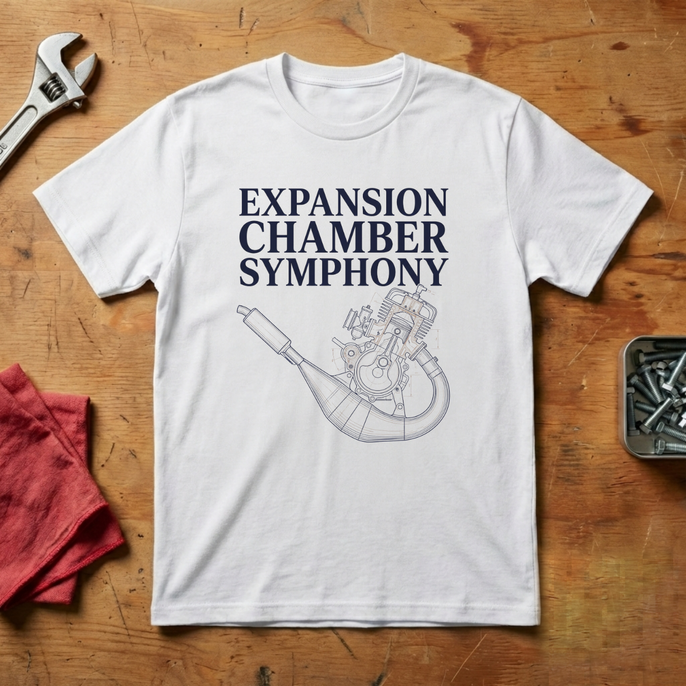 Expansion Chamber Symphony  - T-shirt
