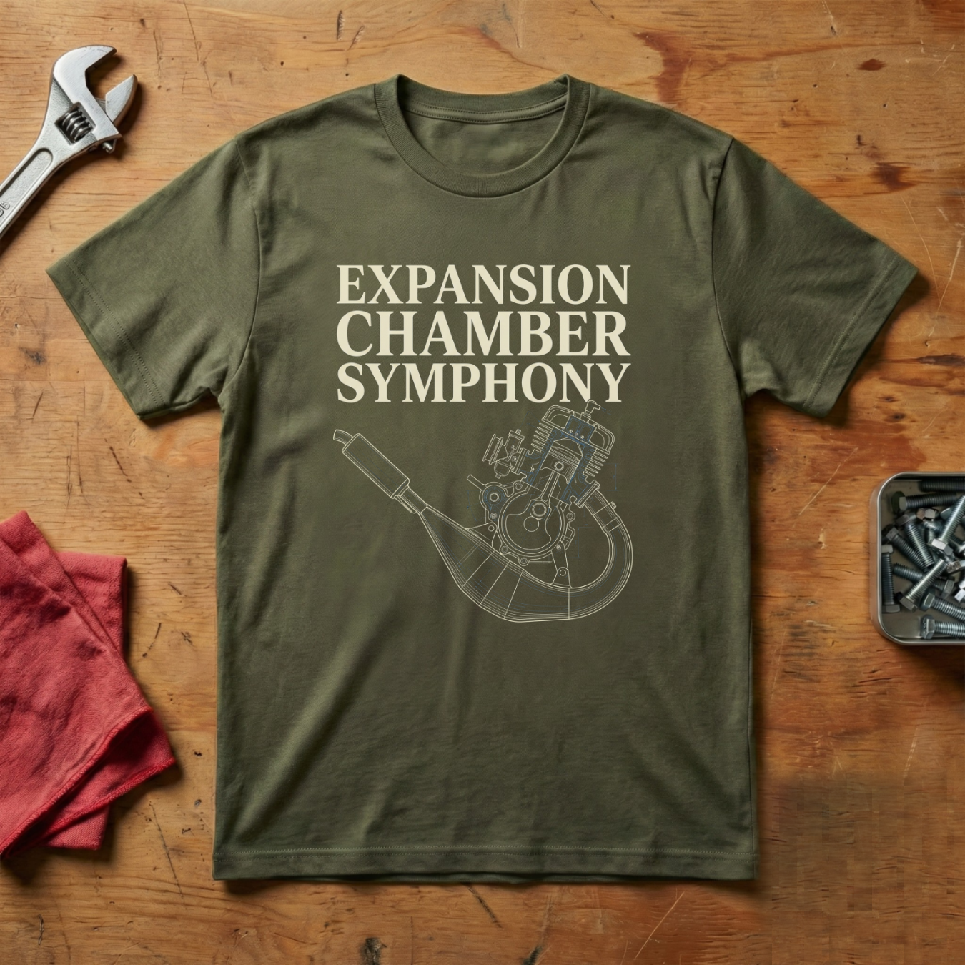 Expansion Chamber Symphony  - T-shirt