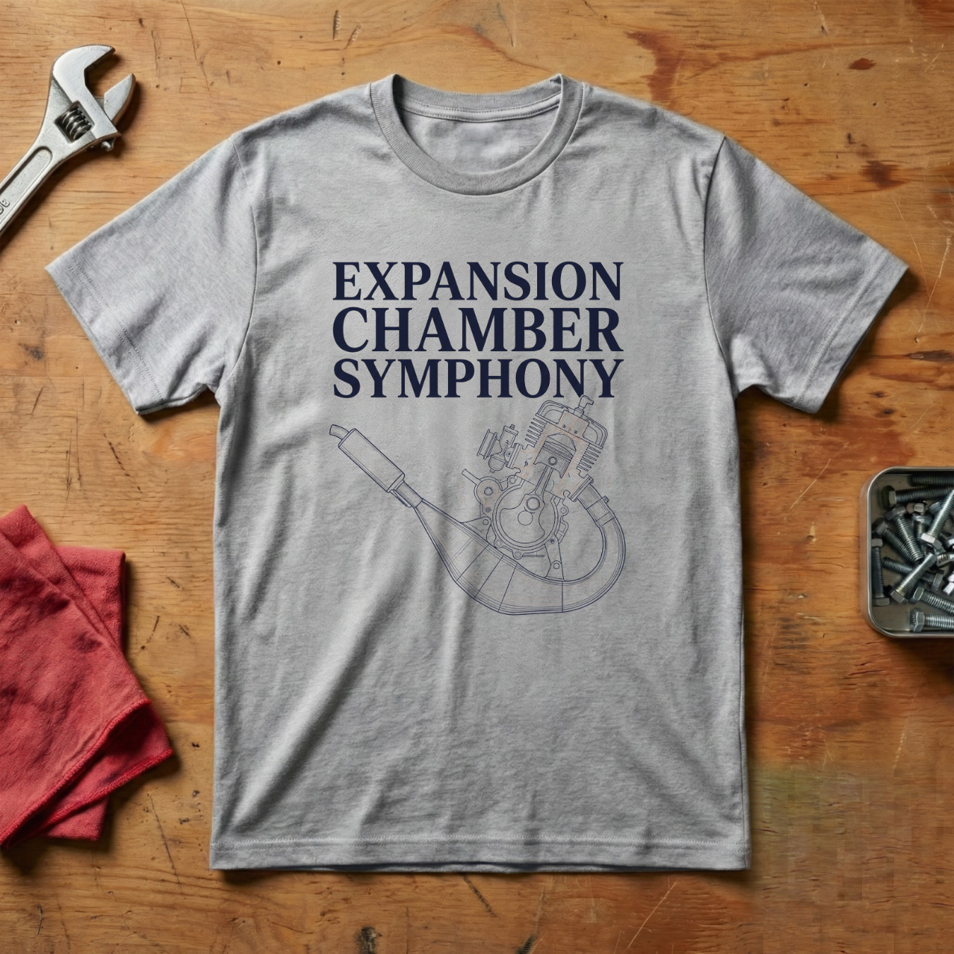 Expansion Chamber Symphony  - T-shirt