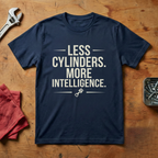 Less Cylinders More Intelligence - T-shirt