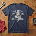 Less Cylinders More Intelligence - T-shirt