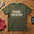 Precision Over Displacement - T-shirt