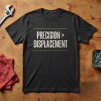 Precision Over Displacement - T-shirt