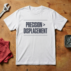 Precision Over Displacement - T-shirt