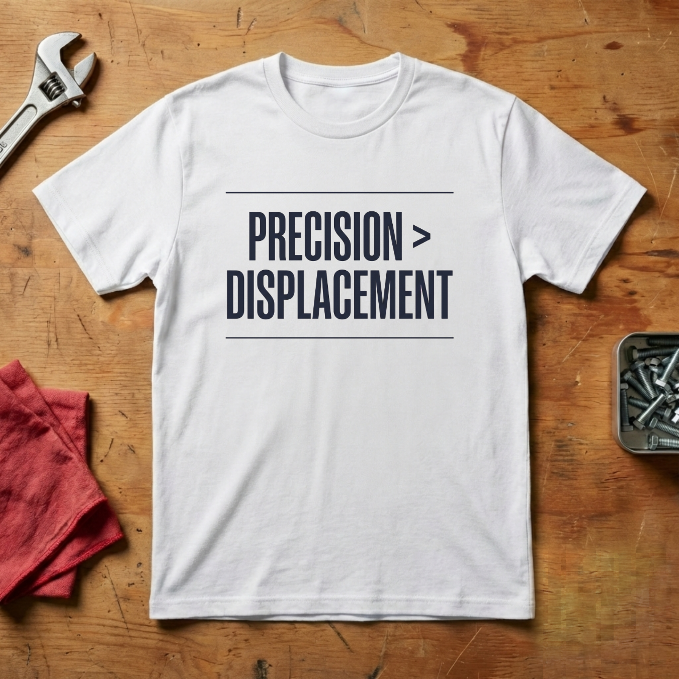 Precision Over Displacement - T-shirt
