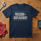 Precision Over Displacement - T-shirt
