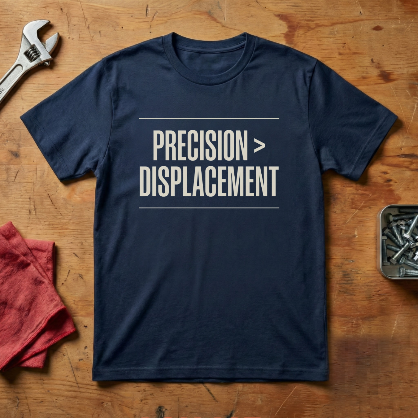 Precision Over Displacement - T-shirt