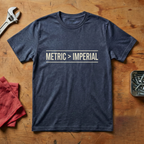 Metric Over Imperial- T-shirt