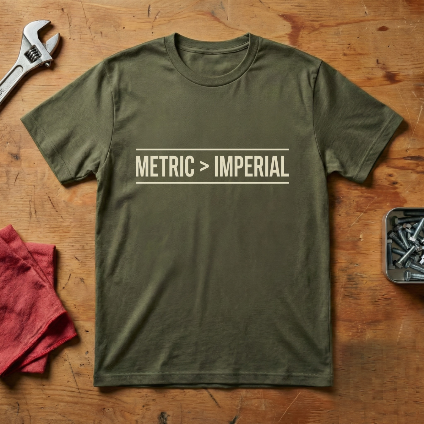 Metric Over Imperial- T-shirt