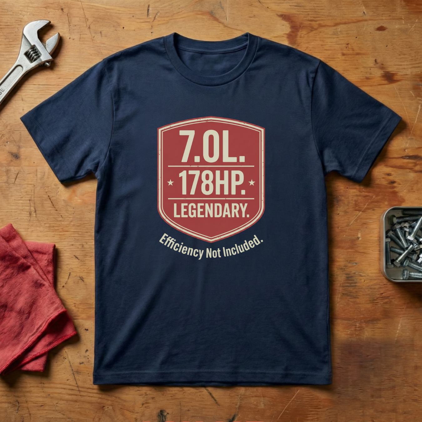 7L, 150hp, Legendary- T-shirt