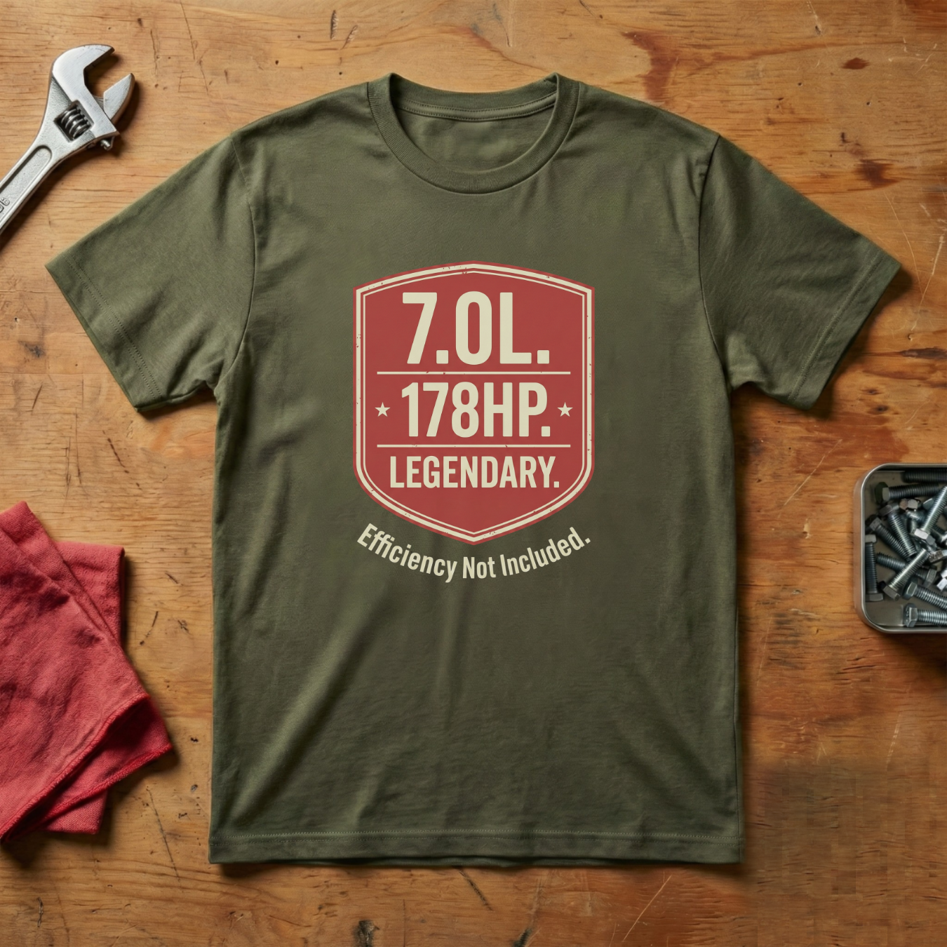 7L, 150hp, Legendary- T-shirt