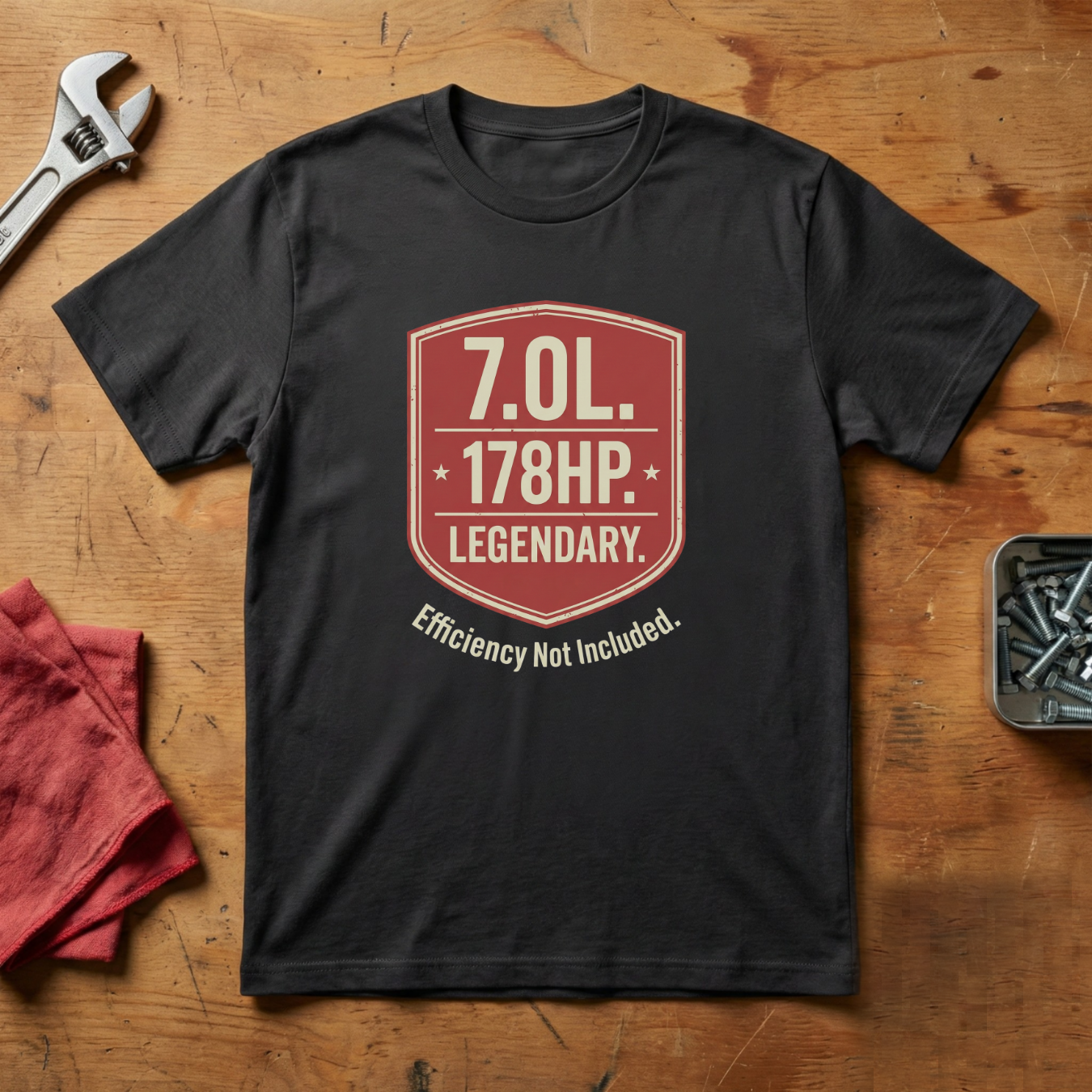 7L, 150hp, Legendary- T-shirt