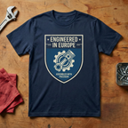 Engineered In Europe - T-shirt